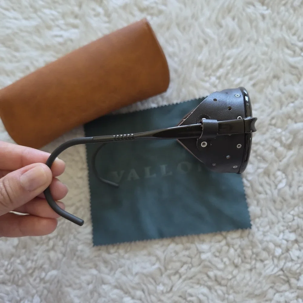 VALLON Heron Mountain Sunglasses Side Shield Unisex Brown